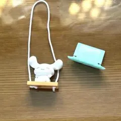 サンリオキャラクターズ ブランコ ガチャガチャ (シナモン、シナモロール)