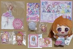 アイカツプリパラ 入場特典 ちびぐるみ 学生証 トモチケ リングライト あかり