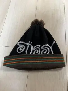 90s 00s old stussy ボンボン ビーニー - メルカリ