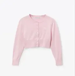 alexanderwang クロップド カーディガン ピンクのサムネイル
