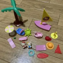 ハローキティ♡レトロ　フィギュアセット