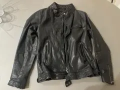 BEAMSビームス　ゴートスキンレザーセミダブルライダース ジャケットのサムネイル