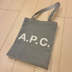 A.P.C. ストライプ トートバッグのサムネイル