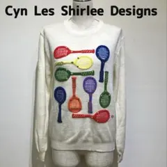 Cyn Les Shirlee Designs 70sヴィンテージニット　テニス