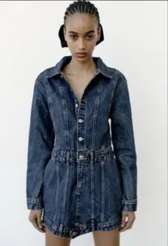 ZARA デニムワンピース