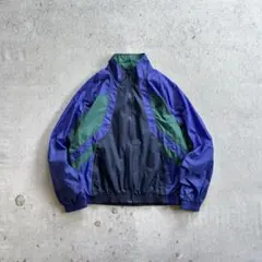 90s nike ナイキ ロゴ刺繍 ナイロンジャケット テック y2k