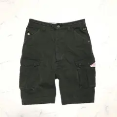 Y2K grunge ミリタリーカーゴショーツ gimmick tech系のサムネイル