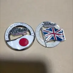 Titleist ゴルフマーカー 2個セット