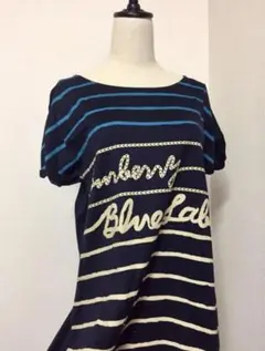 バーバリーのロゴ入り チュニック、ロングTシャツ