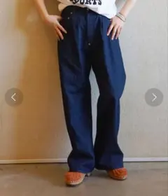 ジャーナルスタンダードラックス 12ozデニム タック5PK 日本製 M ワイド