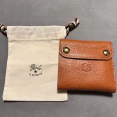 IL BISONTE イルビゾンテ 二つ折り財布 レザー　ウォレット　牛革　新品