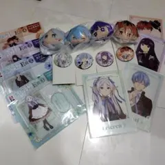 葬送のフリーレンくじ マスコット　アクリルスタンド 缶バッジ　クリアポスター