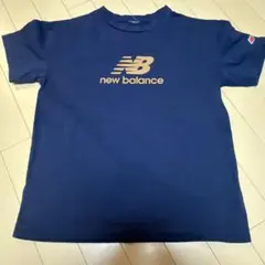 New Balance ニューバランス キッズ 半袖Tシャツ ネイビー 160のサムネイル