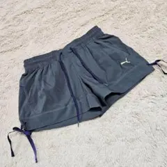 プーマ PUMA ハーフパンツ 短パン ウエストゴム【L】ワンポイント