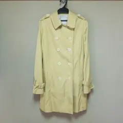 MALE&Co　トレンチコート　イエロー　Mサイズ　黄色　山吹色　からしのサムネイル