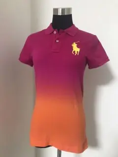 値下げPOLO RALPH LAUREN  スキニーフィット グラデーションポロ