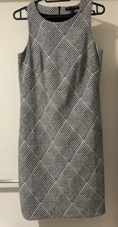 BANANA REPUBLIC ノースリーブ チェック柄 ワンピース 00のサムネイル