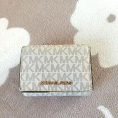 MICHAEL KORS 三つ折り財布 グレー