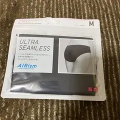 【ユニクロ】エアリズムウルトラシームレスショーツ（ヒップハンガー）　M 黒
