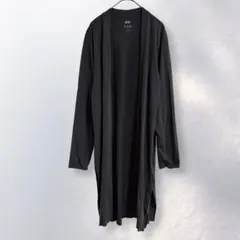 ユニクロ エアリズム シームレス UVカット ロングカーディガン L《c601