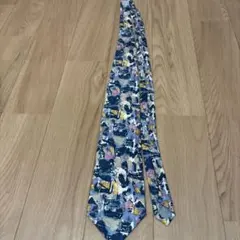 Michel Valentino シルク ネクタイ
