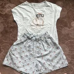 UNIQLO PAUL &JOE ショートパンツ 水色 半袖 ユニクロ