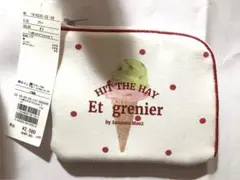 Samansa Mos2 ドット柄ポーチ　新品未使用