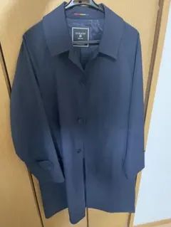 オリヒカ　ORIHICA ネイビー ステンカラーコート