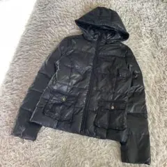 Y2K archive 平成 ギャル　お兄系 グランジ 光沢ダウンジャケット