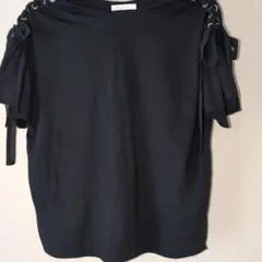 continuer de NICE CLAUP 半袖Tシャツ ブラックのサムネイル