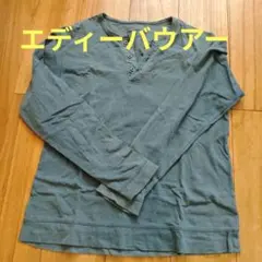 Eddie Bauer グレー 長袖カットソー M