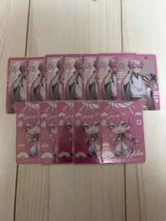 2025 New Year けちゃ メタルカード12枚