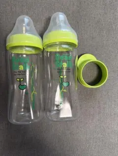 ビーンスターク　 哺乳瓶 240ml 2本セット　すこやかアタッチメント