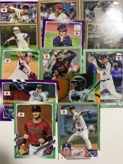 topps シリアル　13枚