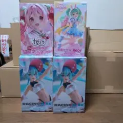 【未開封】初音ミク　フィギュア　4体セット