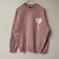ami Paris アミパリス クルーニット ピンク
