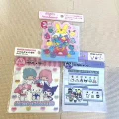 サンリオキャラクターズ フィルムチャック袋　３セット
