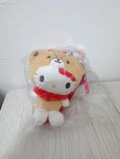 ハローキティ ぬいぐるみキーホルダー　おともだちきぐるみ　カラビナ