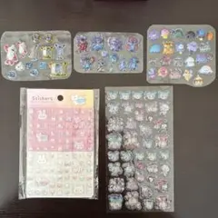 amifa タイルシール キラキラアニマル シール　おすそ分け