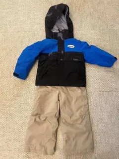 【美品】nima 子ども用スキーウェア 90 青黒