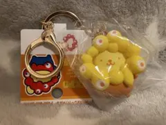 関西万博 ポムポムプリン サンリオ ミャクミャ ク なりきりキーホルダー 新品