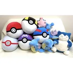 タグ付き ポケモン もふぐっとぬいぐるみ モンスターボール ラプラス まとめ売り タグ付き ポケモン もふぐっとぬいぐるみ モンスターボール ラプラス