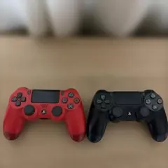 プレステ4 DualShock 4 コントローラー 2個セット【ジャンク】