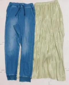 まとめ売り❤️グローバルワーク　150 M レディース　ズボン　スエット　スカート