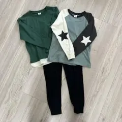 デビロック　長袖カットソー セット　H＆M スウェットパンツ　140cm