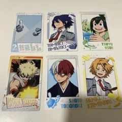 僕のヒーローアカデミア キャラクターカードセット