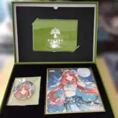 原神　公式　命定の日　ニィロウ　缶バッジ　色紙　手紙