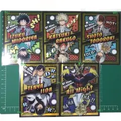 僕のヒーローアカデミア 原画展 有償特典 コレクションカード オール