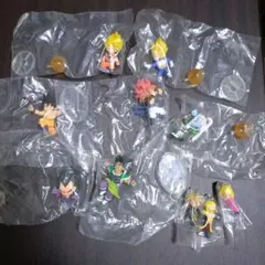 ドラゴンボール　ミニフィギュア　7個　孫悟空　キーホルダー　3個　まとめ売りのサムネイル