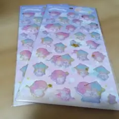 サンリオ ぷくっとシールリトルツインスターズ